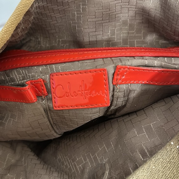 Cole Haan shoulder bag, orange, pink, and purple good condition - Picture 9 of 9